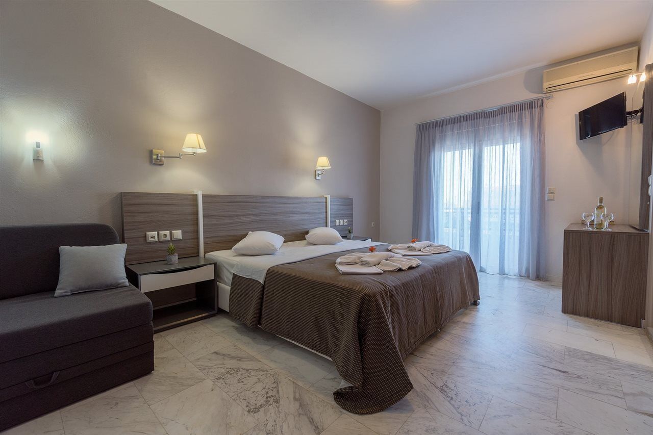 Apollo Apartments Paralia Kourna Exterior photo